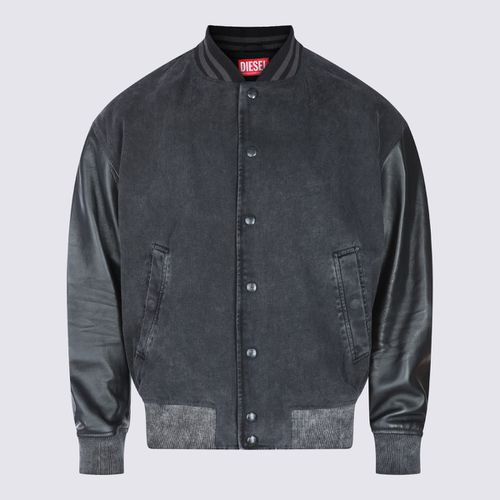 Diesel Black Casual Jacket - Diesel - Modalova