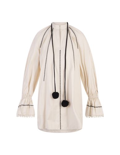 Max Mara Ivory White Rive Dress - Max Mara - Modalova