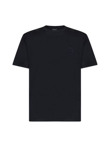 Cotton T-shirt With Logo - Giorgio Armani - Modalova