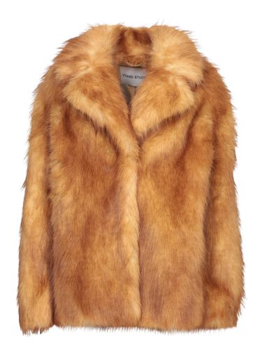 Light Brown Faux Fur Jacket - STAND STUDIO - Modalova