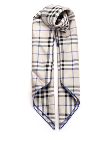 Burberry Check Silk Scarf - Burberry - Modalova