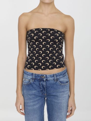 Marine Serre Moon Printed Tube Top - Marine Serre - Modalova