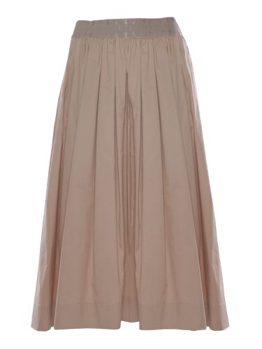 Peserico Brown Midi Skirt - Peserico - Modalova