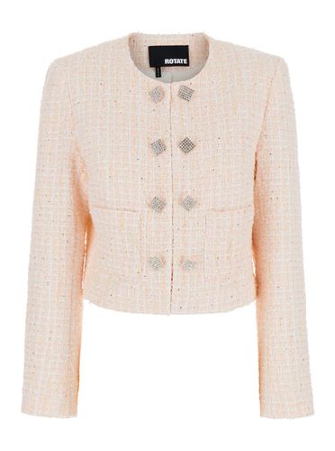 Boucle Cropped Jacket - Rotate by Birger Christensen - Modalova