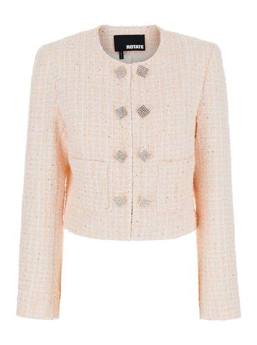 Boucle Cropped Jacket - Rotate by Birger Christensen - Modalova