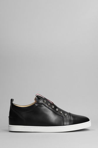 F. a.v. Fique Sneakers In Leather - Christian Louboutin - Modalova