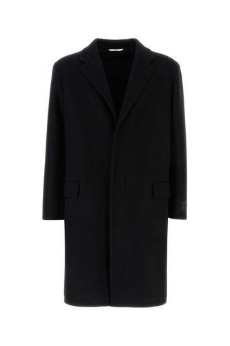 Single-breaasted Long-sleeved Coat - Valentino Garavani - Modalova