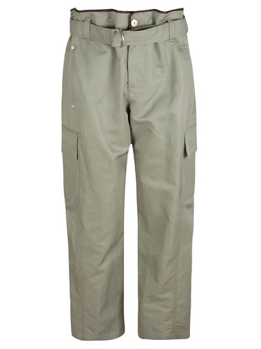 Straight Leg Belted Cargo Trousers - Brunello Cucinelli - Modalova