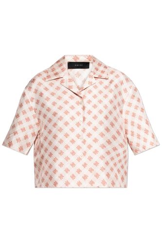 Allover Ma Printed Short-sleeved Shirt - AMIRI - Modalova