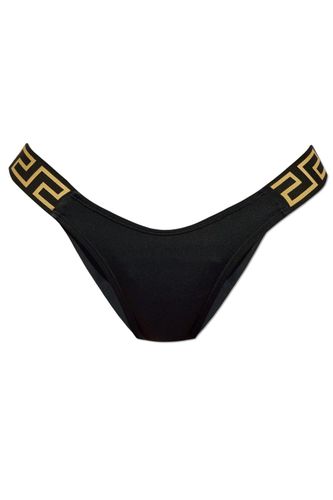 Versace Logo Band Swimsuit Bottoms - Versace - Modalova