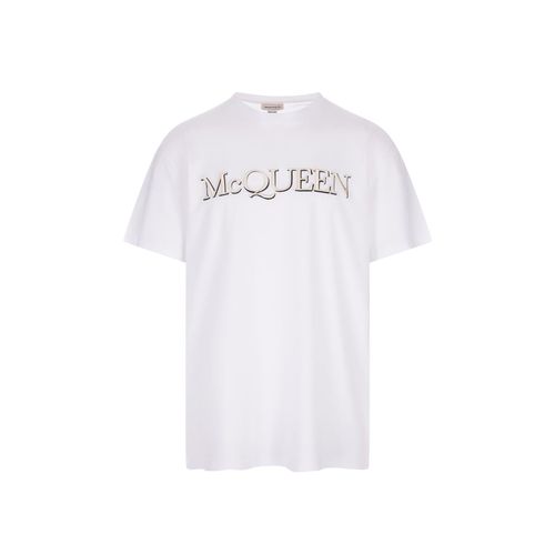 Alexander McQueen Cotton T-shirt - Alexander McQueen - Modalova