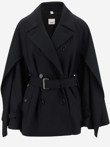 Belted Double-breasted Jacket - Burberry - Modalova