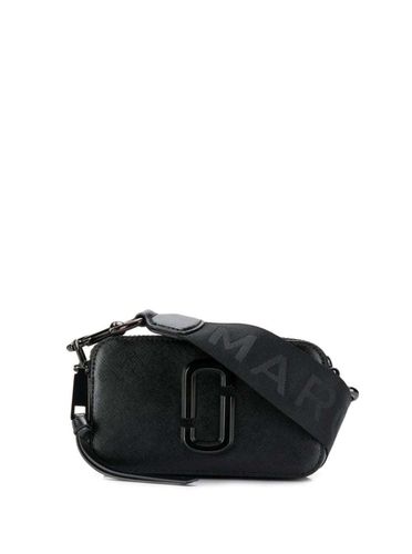 The Snapshot Shoulder Bag With Metal Logo At The Front In Leather Woman - Marc Jacobs - Modalova