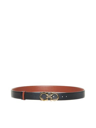 Gancini Buckle Reversible Belt - Ferragamo - Modalova