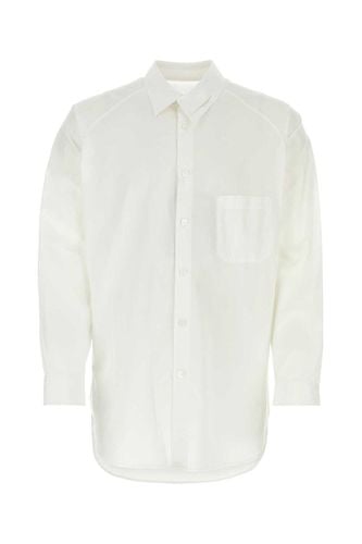 Broad A Ashymme Notched Shirt - Yohji Yamamoto - Modalova