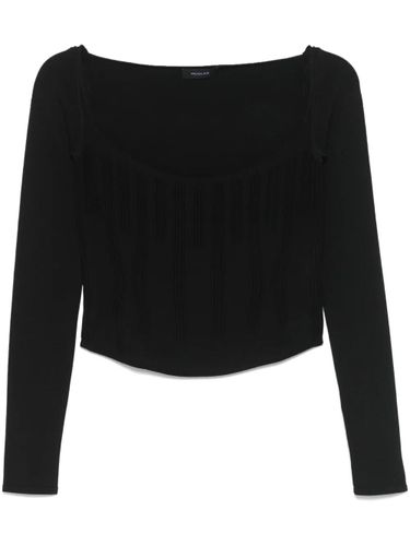 Mugler Madonna Neck Top - Mugler - Modalova