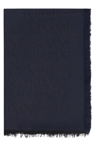 Saint Laurent Large Square Scarf - Saint Laurent - Modalova