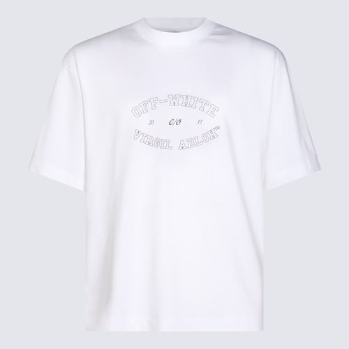 Off-White White Cotton T-shirt - Off-White - Modalova