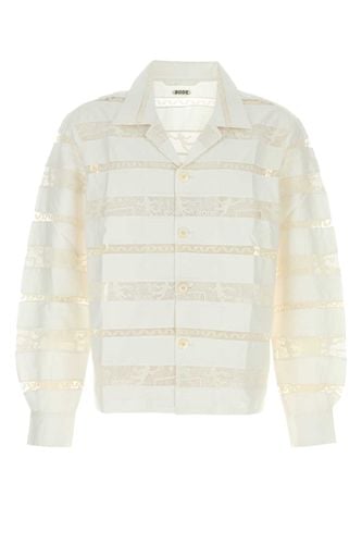 Bode White Poplin Shirt - Bode - Modalova