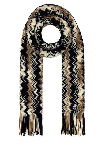 Missoni Embroidered Wool Scarf - Missoni - Modalova