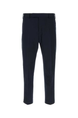 Navy Stretch Wool Pant - PT Torino - Modalova