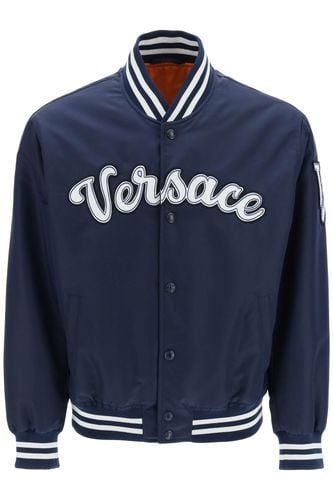 Versace Varsity Bomber Jacket - Versace - Modalova