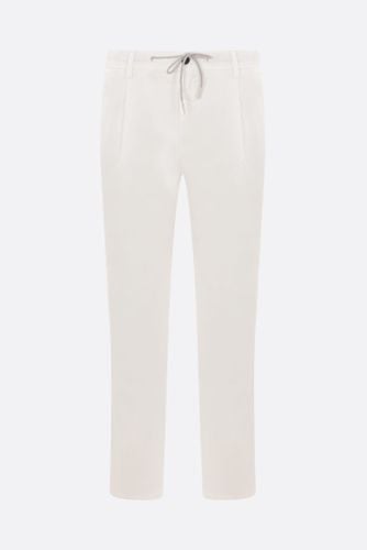 Stretch Cotton Darted Trousers - Eleventy - Modalova