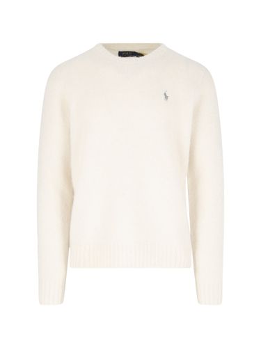 Logo Crew Neck Sweater - Polo Ralph Lauren - Modalova