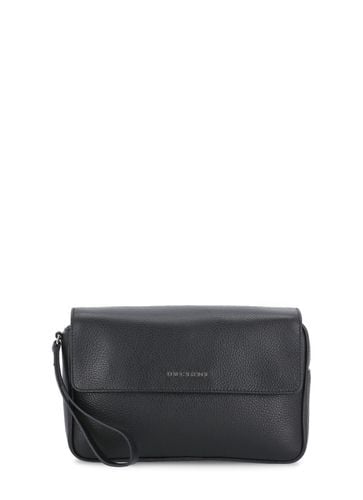 Orciani Pebbled Leather Pochette - Orciani - Modalova