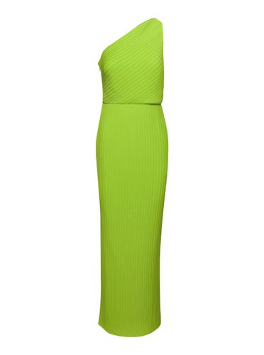 One Shoulder Maxi Dress In Techno Fabric Woman - Solace London - Modalova