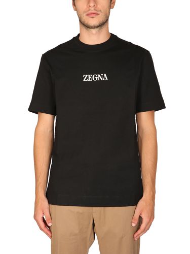 Zegna Crewneck T-shirt - Zegna - Modalova