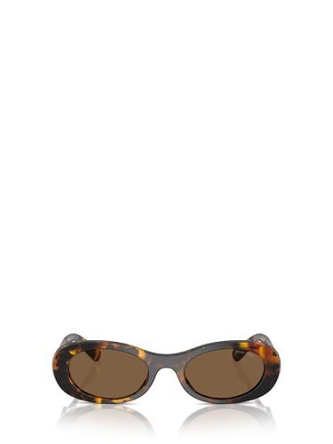 Miu Miu Mu 06zs Havana Sunglasses - Miu Miu - Modalova