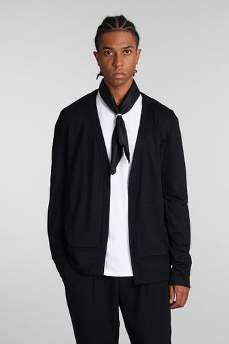 Attachment Cardigan In Black Wool - Attachment - Modalova