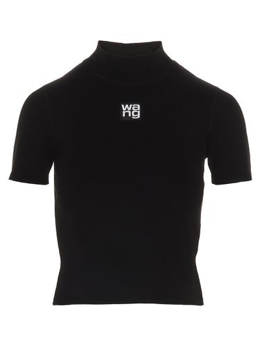 Logo Viscose Top - T by Alexander Wang - Modalova