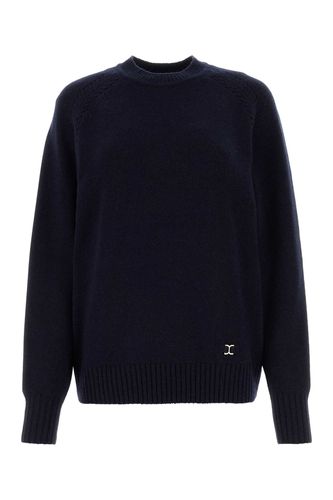 Dark Blue Cashmere Blend Oversize Sweater - Chloé - Modalova