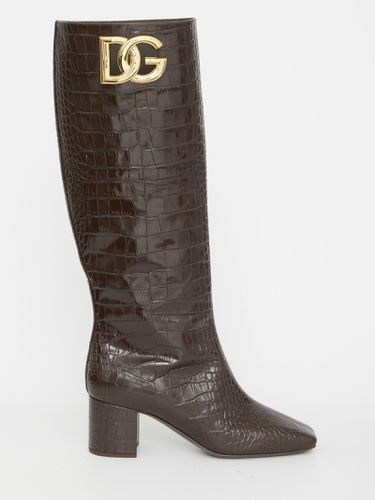 Dolce & Gabbana Jackie 60 Boots - Dolce & Gabbana - Modalova