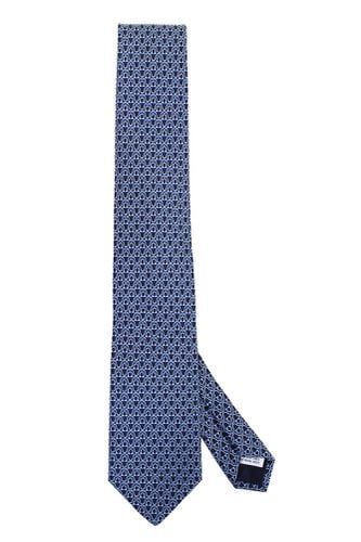 Salvatore Ferragamo Ties Blue - Ferragamo - Modalova