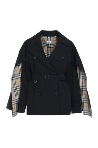 Burberry Gabardine Trench Coat - Burberry - Modalova