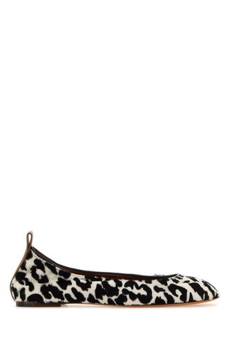 Lanvin Printed Calf Hair Ballerinas - Lanvin - Modalova