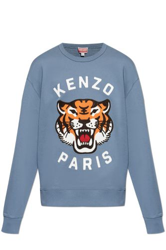 Kenzo Sweatshirt With Tiger Head - Kenzo - Modalova