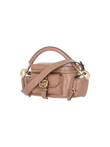 Small Shiny Leather Camera Bag - Chloé - Modalova