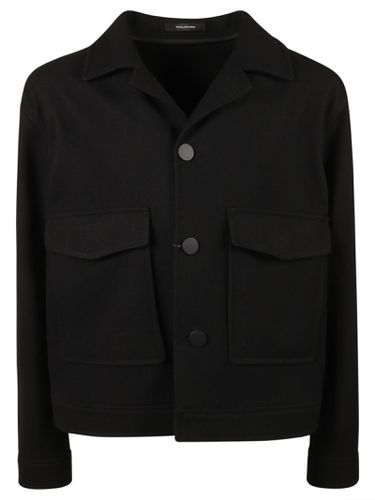 Patched Front Pockets Buttoned Jacket - Tagliatore - Modalova