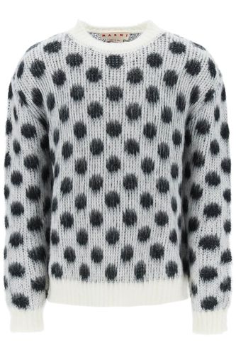 Marni Polka Dot Crewneck Sweater - Marni - Modalova