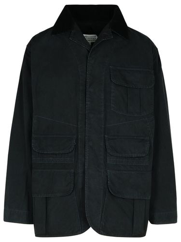 Maison Margiela Black Cotton Jacket - Maison Margiela - Modalova