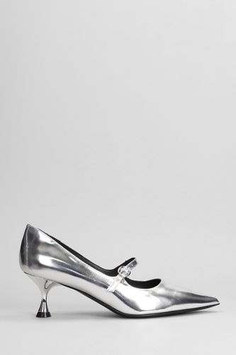 Marc Ellis Pumps In Silver Leather - Marc Ellis - Modalova