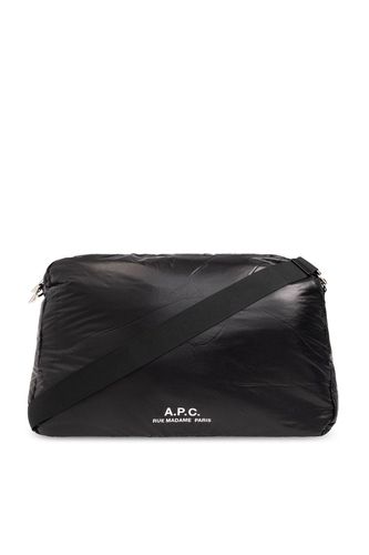 A. P.C. Logo Printed Large Shoulder Bag - A.P.C. - Modalova