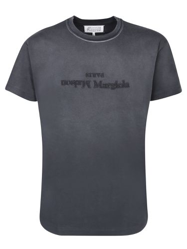 Reverse Logo Black T-shirt - Maison Margiela - Modalova