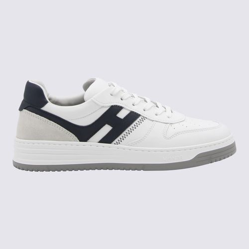 Hogan White Leather Sneakers - Hogan - Modalova