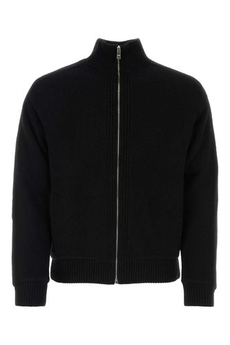 Prada Black Wool Blend Cardigan - Prada - Modalova