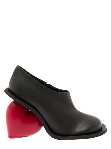 Oversized Pumps With Sculpted Heel In Vegan Leather Woman - YUME YUME - Modalova